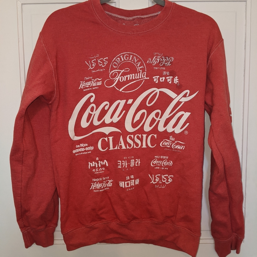 Red Coca Cola Classic Sweater